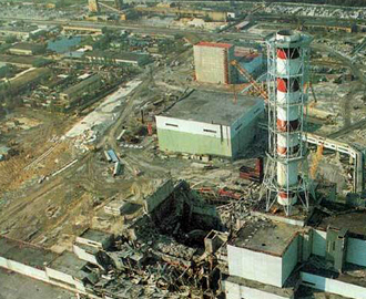 Runas da usina de Chernobyl, Ucrnia.