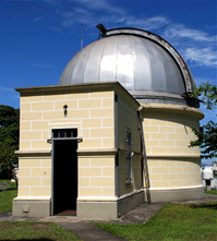 Pavilho da luneta equatorial de 21cm